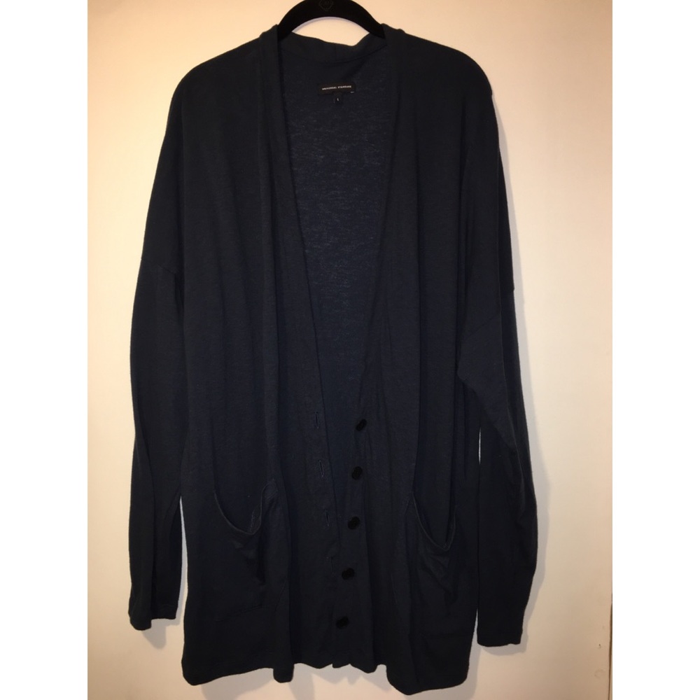 Universal Standard Seft Cardi Dark Sapphire Size L